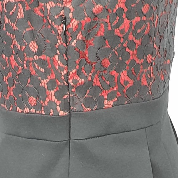 JACOB, M, black/red cocktail dress - Picture 7 of 10